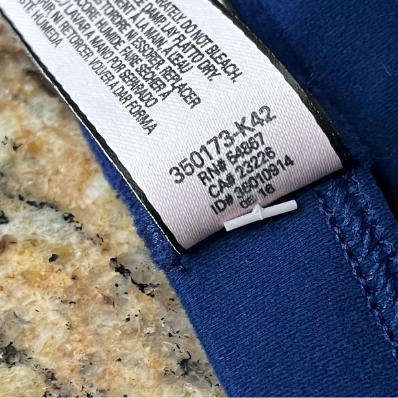 Victoria’s Secret Blue Lace Bralette L Sheer Mesh Unlined Wireless Floral Lace - Picture 4 of 8